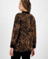 ფოტო #3 პროდუქტის Women's Joslyn Jacquard Button-Front Cardigan