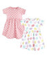 ფოტო #1 პროდუქტის Baby Girls Cotton Dresses, Easter Eggs