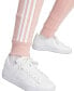 ფოტო #4 პროდუქტის Women's 3-Stripe Cotton Fleece Sweatpant Jogger