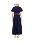 ფოტო #1 პროდუქტის Women's Gauze Tiered Maxi Dress