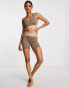 Puma Training Desert banded shorts in brown