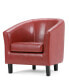 Фото #3 товара Westbrook Faux Leather Tub Chair