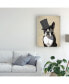Фото #3 товара Fab Funky Boston Terrier, Formal Hound and Hat Canvas Art - 19.5" x 26"