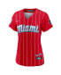 Фото #3 товара Women's Red Miami Marlins City Connect Replica Jersey