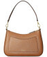 ფოტო #7 პროდუქტის Women's Crosshatch Leather Medium Danni Shoulder Bag