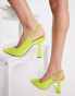 Фото #2 товара Туфли ASOS DESIGN Prosper Lime Fizz