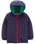 Toddler Colorblock Faux Sherpa Mid-Weight Jacket 4T