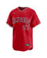 Фото #2 товара Nike Men's Mike Trout Red Los Angeles Angels Alternate Limited Player Jersey