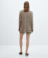 ფოტო #2 პროდუქტის Women's Decorative Ripped Long Sweater