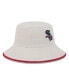 ფოტო #4 პროდუქტის Men's Khaki Chicago White Sox 2024 Fourth of July Bucket Hat