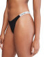 Фото #2 товара Women's Modern Logo Dipped String Thong Underwear QD5157