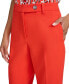 ფოტო #4 პროდუქტის Women's Mid-Rise Extended-Tab Pants