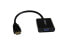 Фото #2 товара StarTech.com HD2VGAE2 HDMI to VGA Adapter - 1080p - 1920 x 1080 - Black - HDMI C