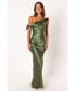 ფოტო #7 პროდუქტის Women's Selma Off Shoulder Maxi Dress