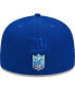 Men's Royal New York Giants Gradient 59FIFTY Fitted Hat Синий, 8 - фото #5