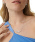 ფოტო #3 პროდუქტის Rhodium-Plated Cubic Zirconia Statement Necklace, 16" + 2" extender, Created for Macy's