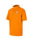 Фото #3 товара Men's Tennessee Orange Tennessee Volunteers Coaches Half-Zip Short Sleeve Jacket