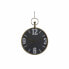 Фото #1 товара Настенное часы DKD Home Decor Стеклянный Чёрный Позолоченный Железо (60 x 6.5 x 80 cm)