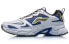 Фото #1 товара Беговые кроссовки LI-NING ARLQ001-2, снижающие вибрацию, антискользящие, износостойкие, низкие LiNing, цвет "штормовой голубь"