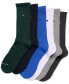 6-Pack Cushion Sole Sports Crew Socks