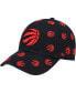 ფოტო #1 პროდუქტის Men's '47 Black Toronto Raptors Confetti Cleanup Adjustable Hat