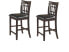 Фото #2 товара Fieldston Transitional Counter Height Chair, Set of 2