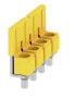 Weidmüller WQV 6/4 - Cross-connector - 50 pc(s) - Polyamide - Yellow - -60 - 130 °C - V0