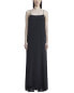 Lafayette 148 New York A-Line Square Neck Silk-Blend Slip Dress Women's Xxs