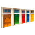 Фото #2 товара Wandbild Colorful Doors