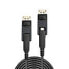 Lindy 10m Fibre Optic Hybrid DisplayPort 1.2 Cable - 10 m - Mini DisplayPort - Mini DisplayPort - Male - Male - 7680 x 4320 pixels