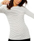 LUXEssentials Ribbed Crewneck Maternity T-Shirt