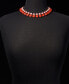 Фото #2 товара On 34th gold-Tone Color Crystal & Stone All-Around Collar Necklace, 16" + 2" extender, Created for Macy's