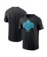 Фото #2 товара Men's Black 2022 NFL Draft Essential T-shirt