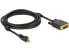 Фото #3 товара Delock 83727 - 3 m - Mini DisplayPort - DVI-D - Male - Male - Gold