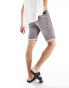 Only & Sons jog denim shorts in grey wash