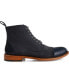 Фото #2 товара Men's Troy Handcrafted Leather and Suede Dress Boots