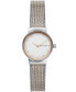 ფოტო #1 პროდუქტის Women's Freja Two-Tone Stainless Steel Mesh Bracelet Watch 26mm