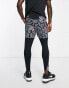 Фото #1 товара Nike Running DYE Stride Dri-FIT printed joggers in grey