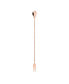 Copper Trident Barspoon with Twisted Stem Handle - фото #1