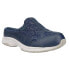 Фото #2 товара Easy Spirit Traveltime Mule Womens Blue Sneakers Casual Shoes E-TTIME304-MBL01