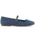 Women's Vinley Woven Mary Jane Flats