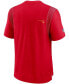 Фото #4 товара Men's Red Kansas City Chiefs Sideline Player UV Performance T-shirt