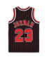 ფოტო #4 პროდუქტის Toddler Boys and Girls Michael Jordan Black Chicago Bulls 1996/97 Hardwood Classics Authentic Jersey