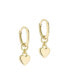 Фото #1 товара HARRYE: Tiny Heart Huggie Earrings For Women