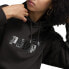 Puma Essentials+ Animal Pullover Hoodie Womens Black Casual Outerwear 68149201