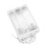 Фото #2 товара Case for 3 AA batteries with cover and switch - transparent