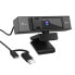 Фото #4 товара j5create JVCU435 USB™ 4K Ultra HD Webcam with 5x Digital Zoom Remote Control - 3840 x 2160 Video Capture Resolution - Black and Silver - 8.29 MP - 3840 x 2160 pixels - 30 fps - 640x480@30fps - 1280x720@30fps - 2560x1440@30fps - 3840x2160@30fps - 720p - 1080p - 144
