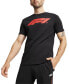 Фото #1 товара Men's Regular-Fit F1 Logo Graphic T-Shirt