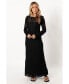 ფოტო #2 პროდუქტის Jaye Long Sleeve Maxi Dress