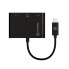 Фото #5 товара Alogic 10cm USB-C MultiPort Adapter with HDMI/USB 3.0/USB-C with Power Delivery (60W) - Black - USB Type-C - HDMI - USB 3.2 Gen 1 (3.1 Gen 1) - Black - 20 V - 3 A